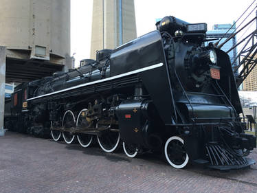 CNR 6213 under CPR Coaling Tower 12