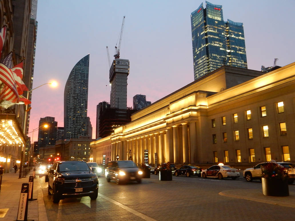 Toronto Front Street at Dawn DSCN3235 by rlkitterman on DeviantArt