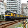 Tokyu-Ikegami 1017 Leaves Kamata DSCN5711