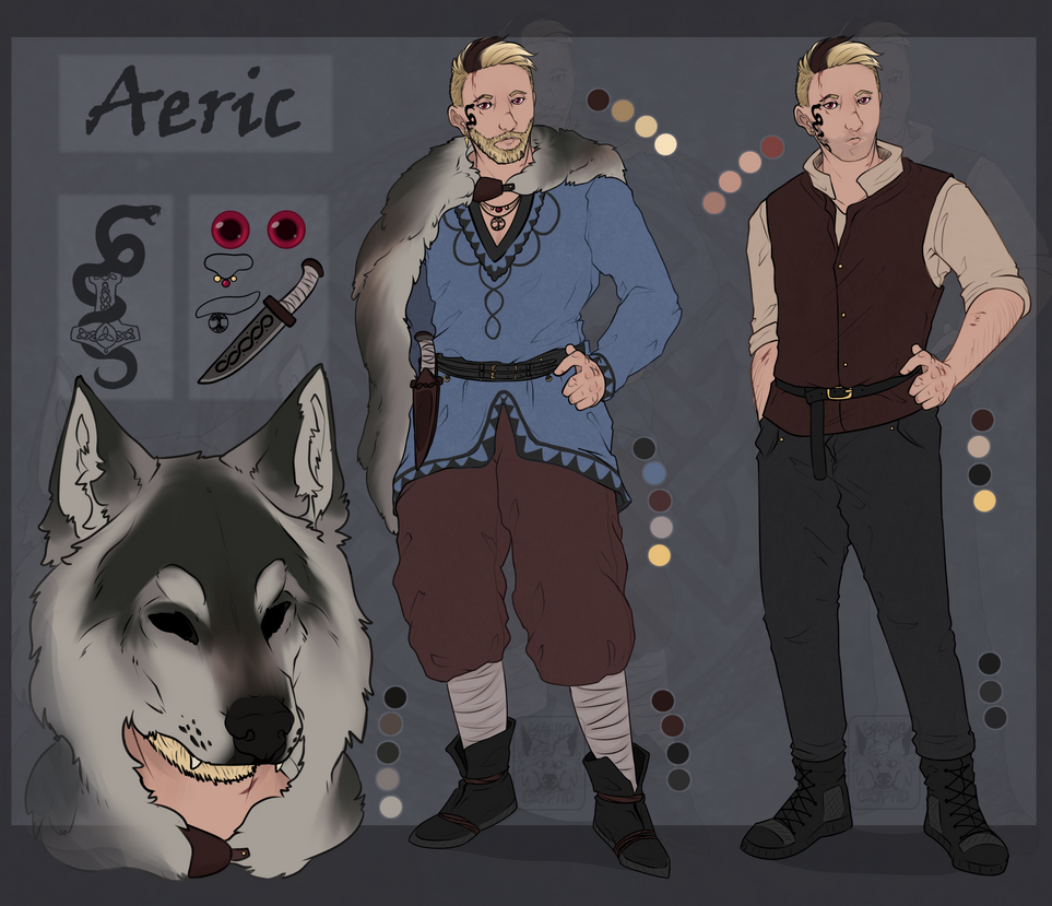 Aeric (REFERENCE) Aeric by Manicryptid on DeviantArt