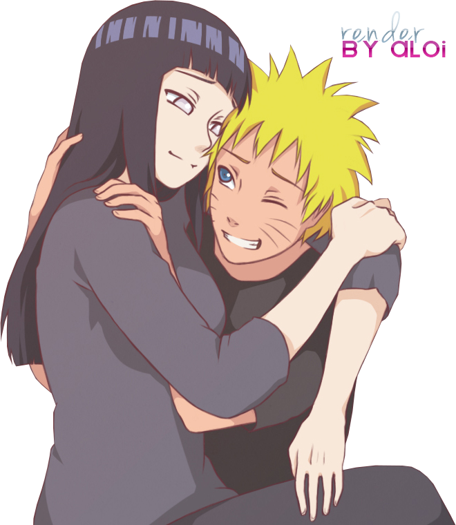 Hyuuga Hinata And Uzumaki Naruto Render By Aloiichigo On Deviantart