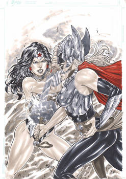 Thor vs Wonder Woman