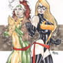 Rogue and Miss Marvel