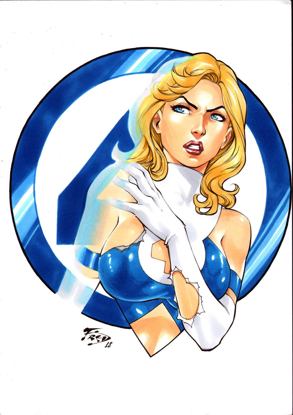 Sue Storm by Fredbenes on DeviantArt