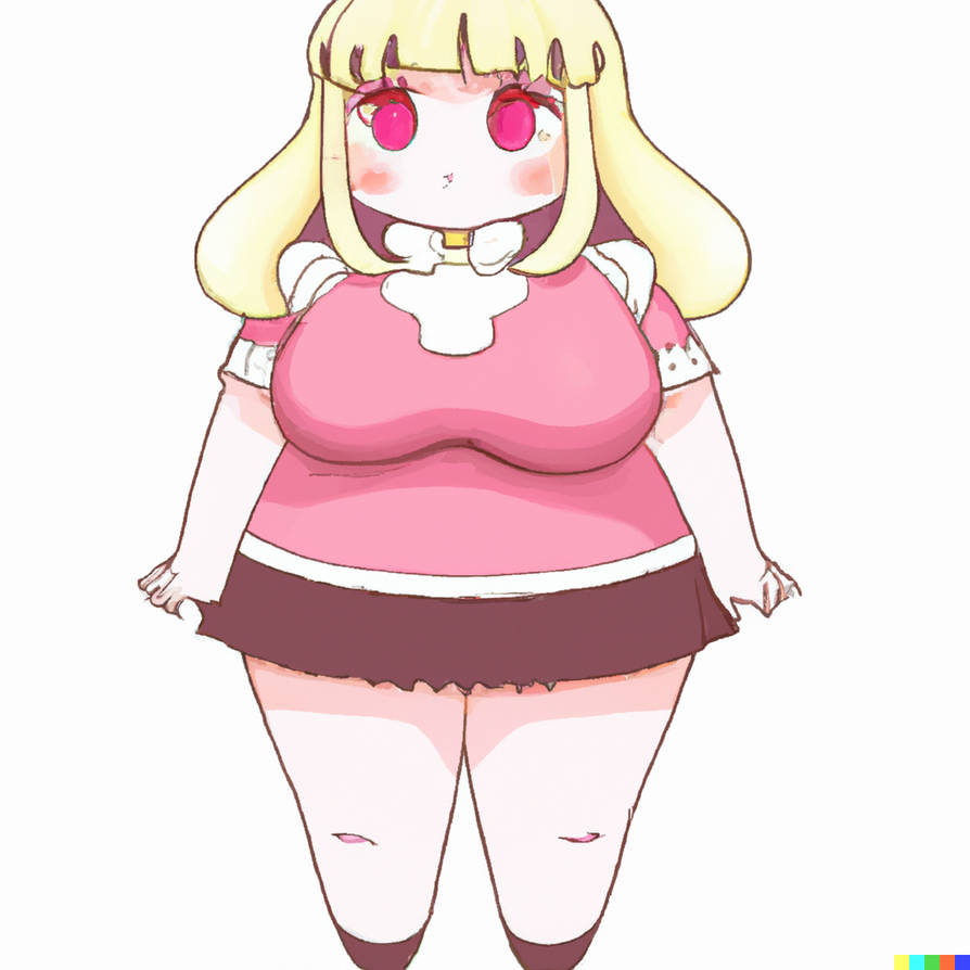 Fat anime girl by yeetadfadf on DeviantArt