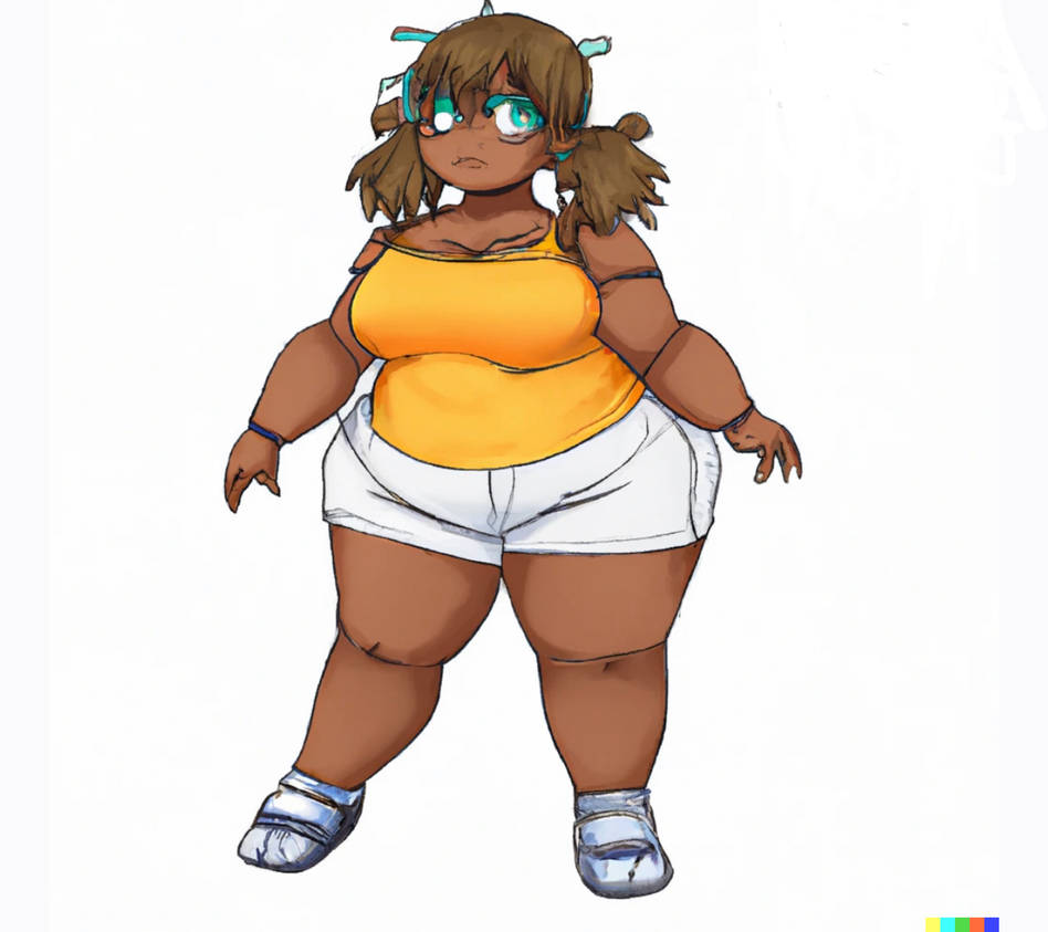 Fat anime girl by yeetadfadf on DeviantArt
