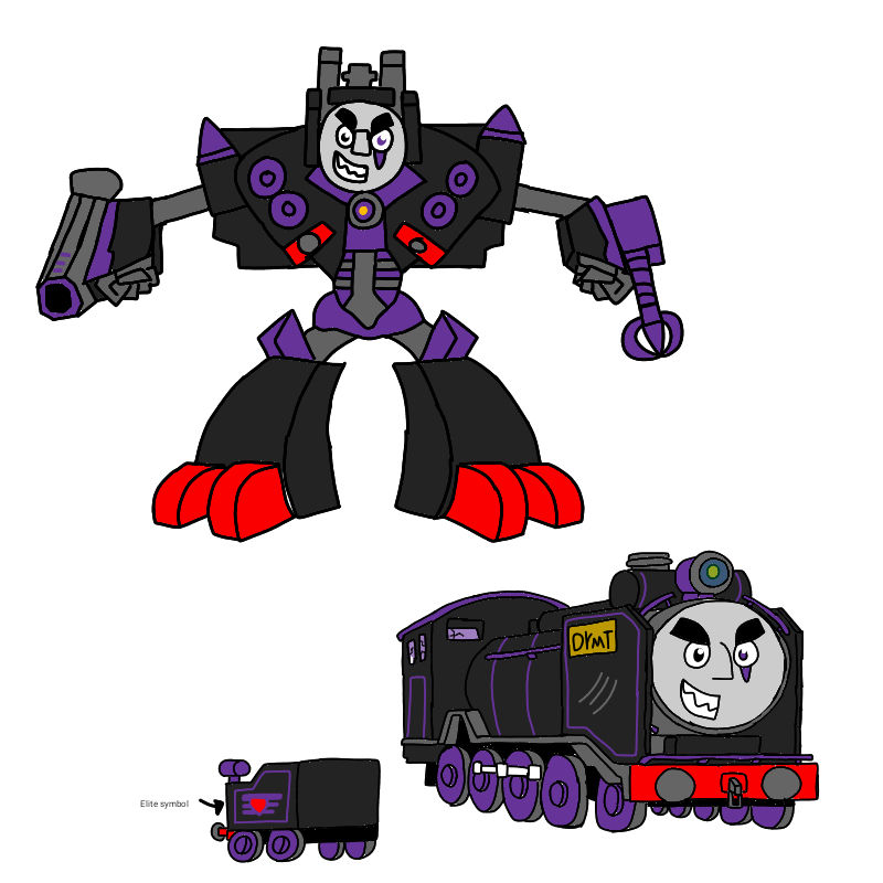 Dr megatrain in trainsformers style by AJthekeldeo101 on DeviantArt