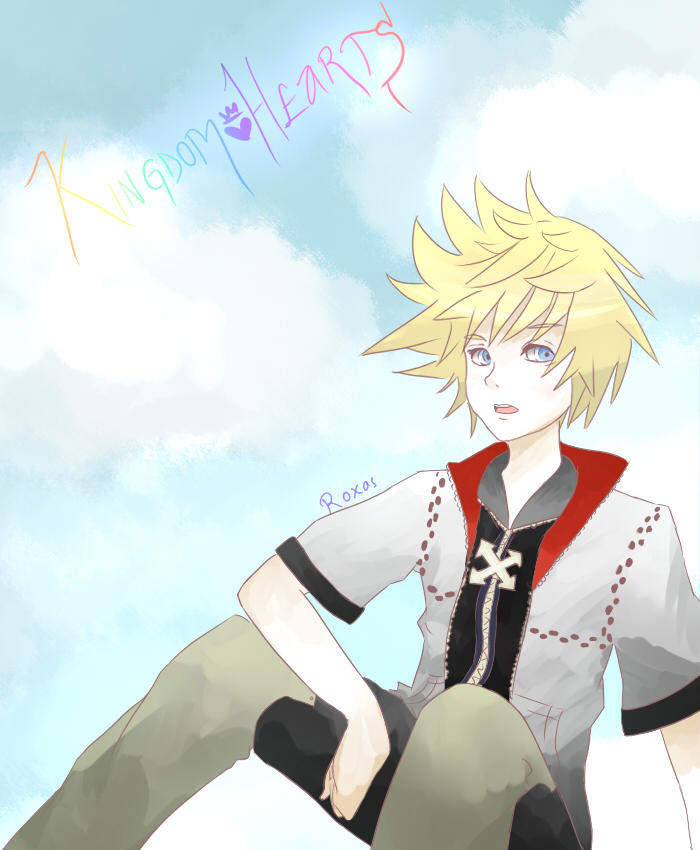 Roxas - KH by Shirokuronekos on DeviantArt