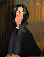 Frollo as Snape