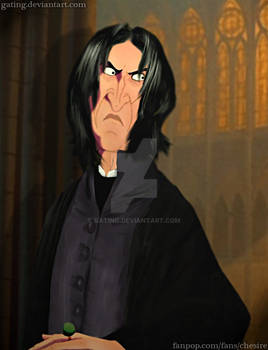 Frollo as Snape