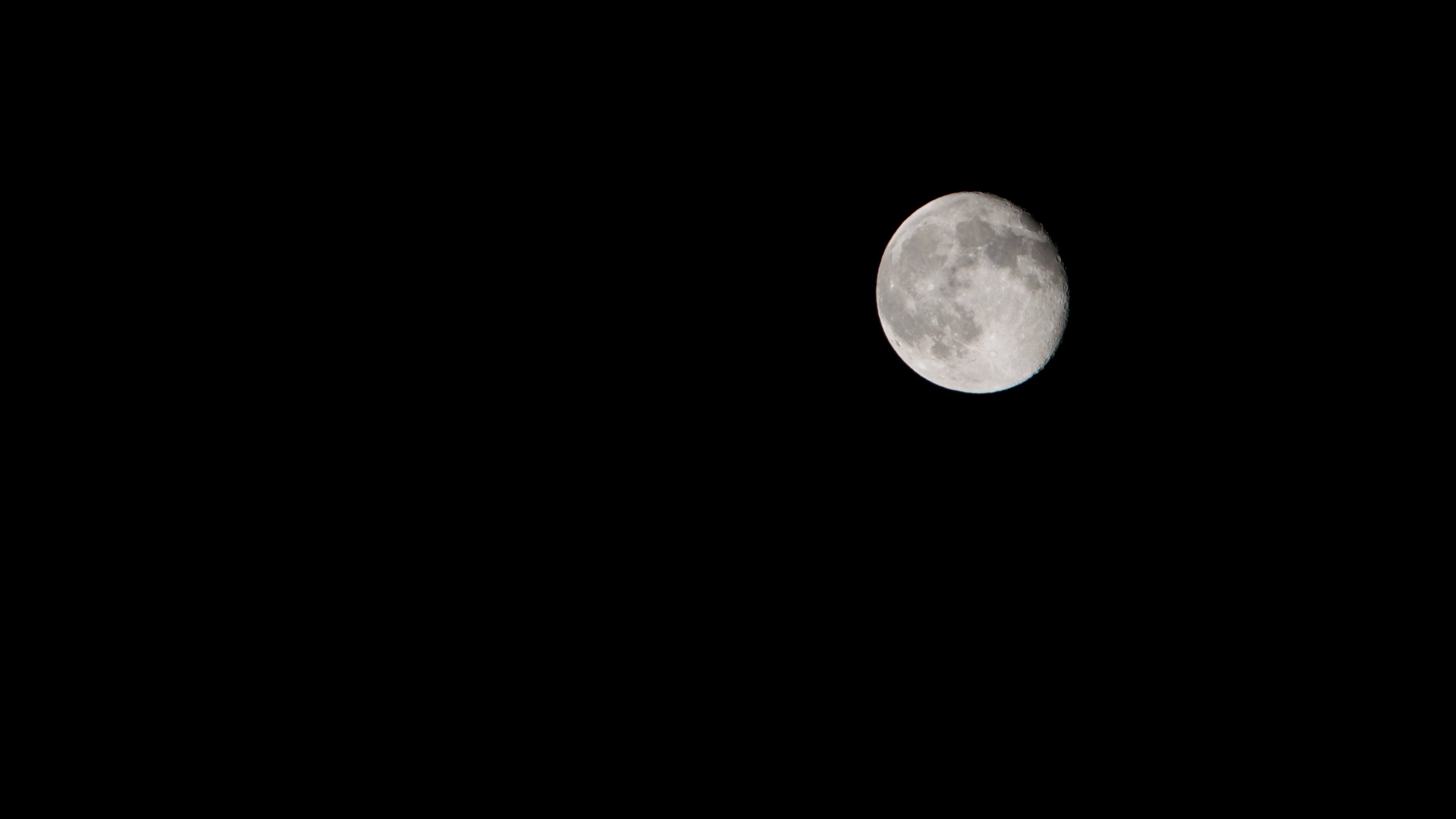 Moon over Lake Tahoe