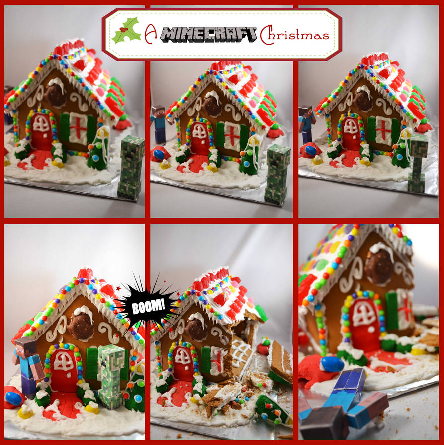 A Minecraft Christmas By Queen382 On DeviantArt
