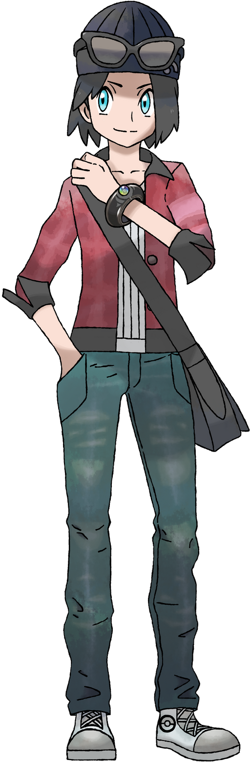 Calem| Trainer Customisation by Maniraptavia on DeviantArt