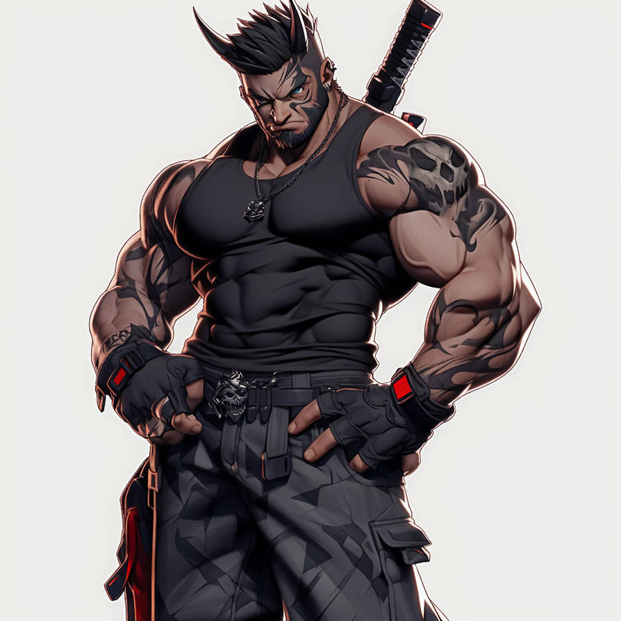 Muscular Demon by Malkhai on DeviantArt