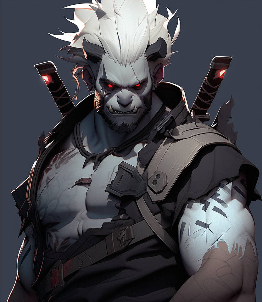 Muscular Demon by Malkhai on DeviantArt