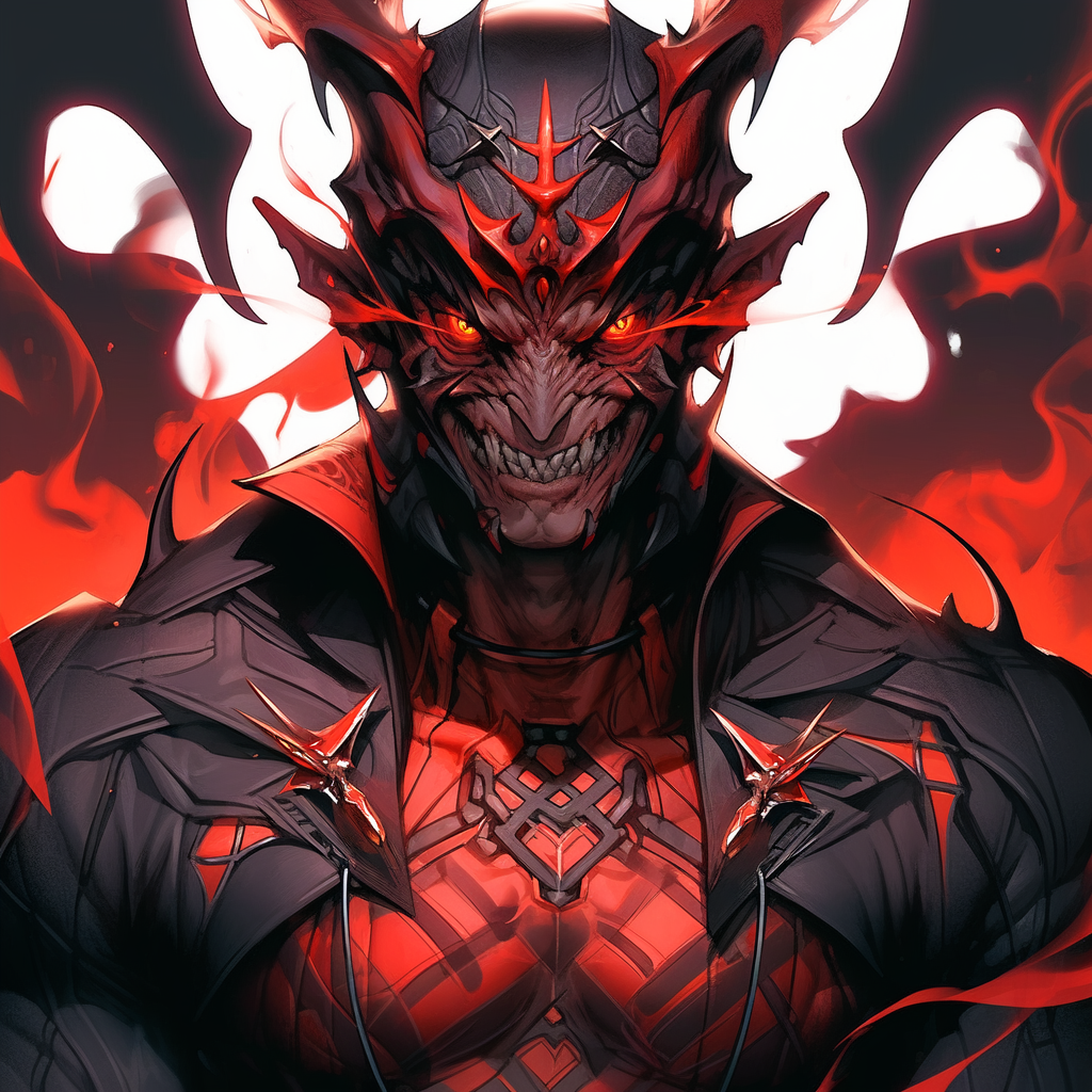 Muscular Demon by Malkhai on DeviantArt