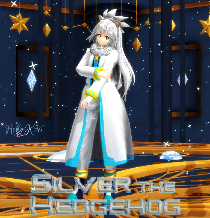 Silver Mmd MMD Newcomer Silver the Hedgehog (Sonic Series) by petite-neko-kitsune ...