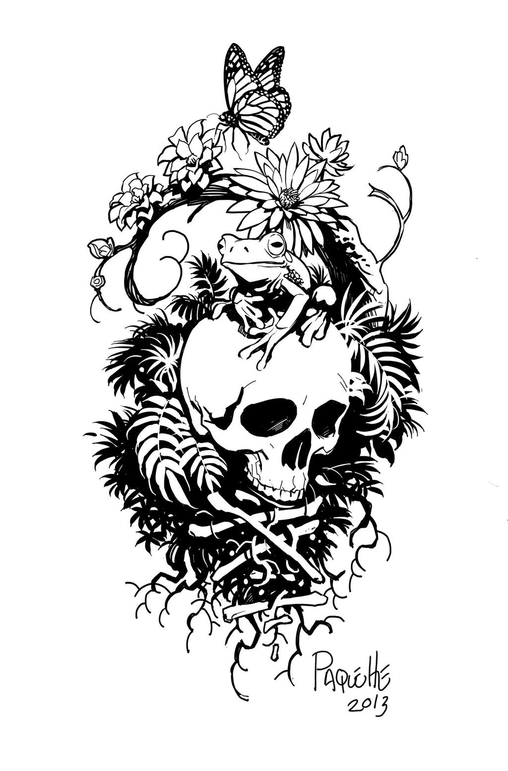 A tattoo design for a Friend. by YanickPaquette