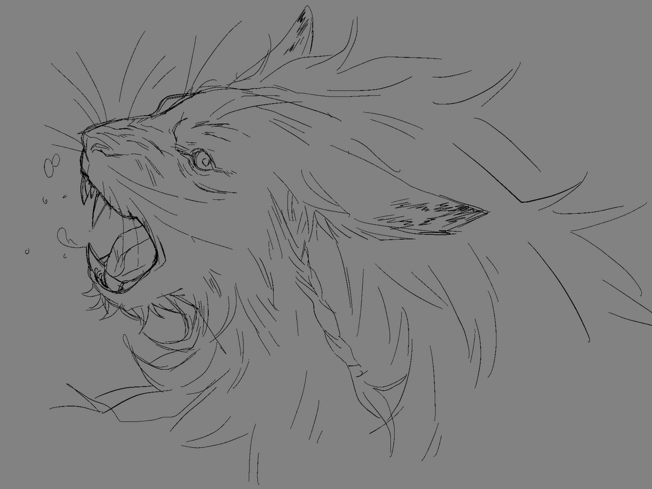 Feral Hrothgar by biohamster on DeviantArt