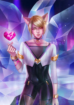 K/DA POP/STARS Ahri - genderbend ver.