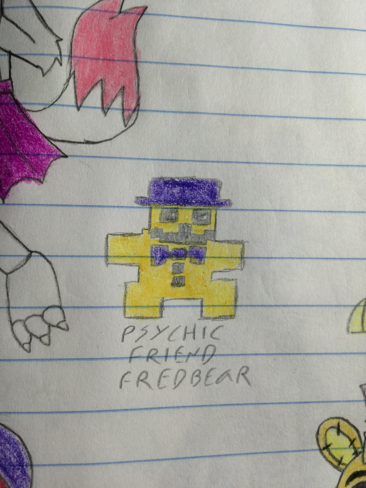 Psychic Friend Fredbear By Loki Valeska On DeviantArt psychic-friend-fredbear-by-loki-valeska-on-deviantart