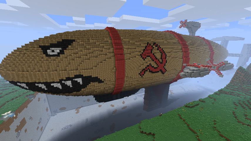 Kirov Airship In Minecraft By Generalmoskvin On Deviantart Kirov Airship In Minecraft By Generalmoskvin On Deviantart