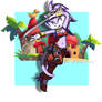 Blaze the Half-Genie Princess