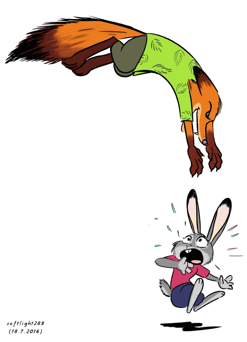 Zootopia / Calvin and Hobbes Crossover