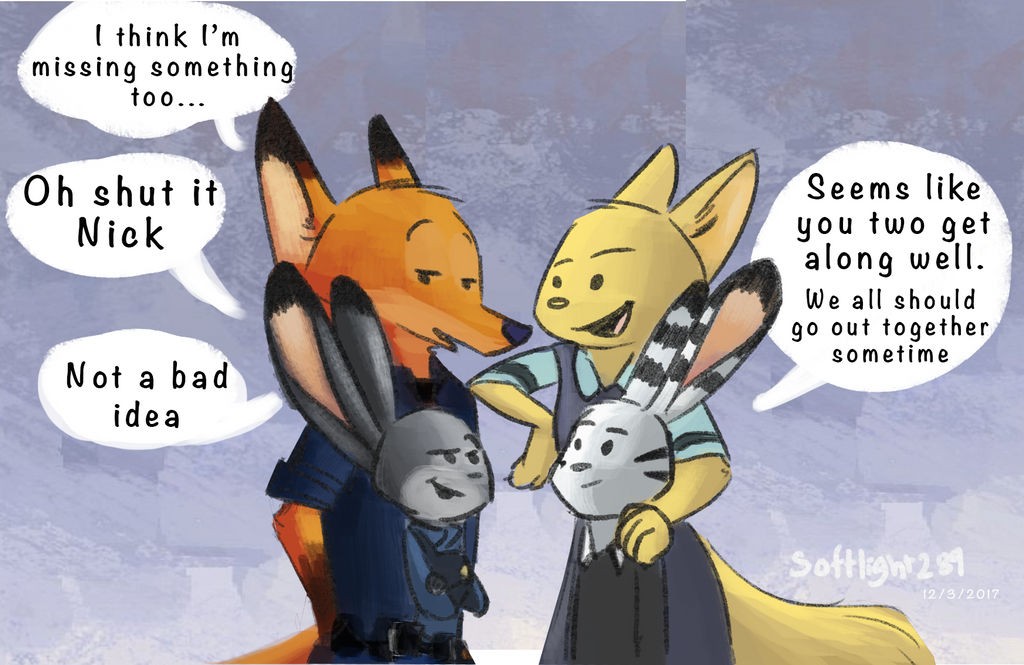 Zootopia short comic- Reunion page 9