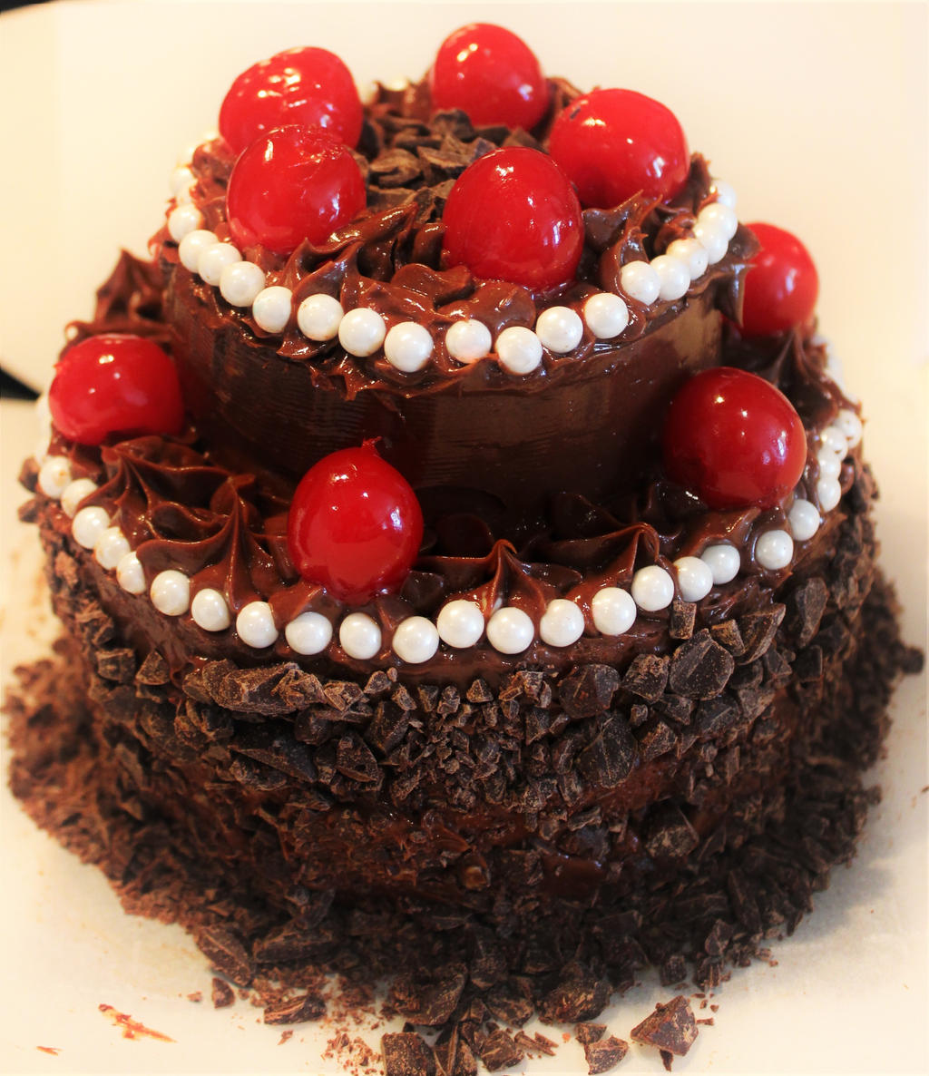 Cherry Chip Cake W Dark Chocolate Buttercream By Princessbellezenef On Deviantart Cherry Chip Cake W Dark Chocolate Buttercream By Princessbellezenef On Deviantart