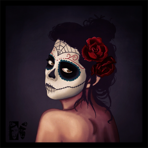 Day of the Dead Speed Paint