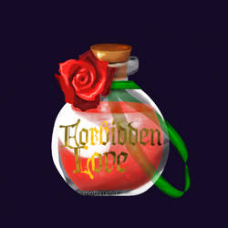 Forbidden Love Ink Bottle