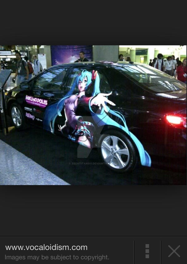 Miku Car by teentitans11 on DeviantArt