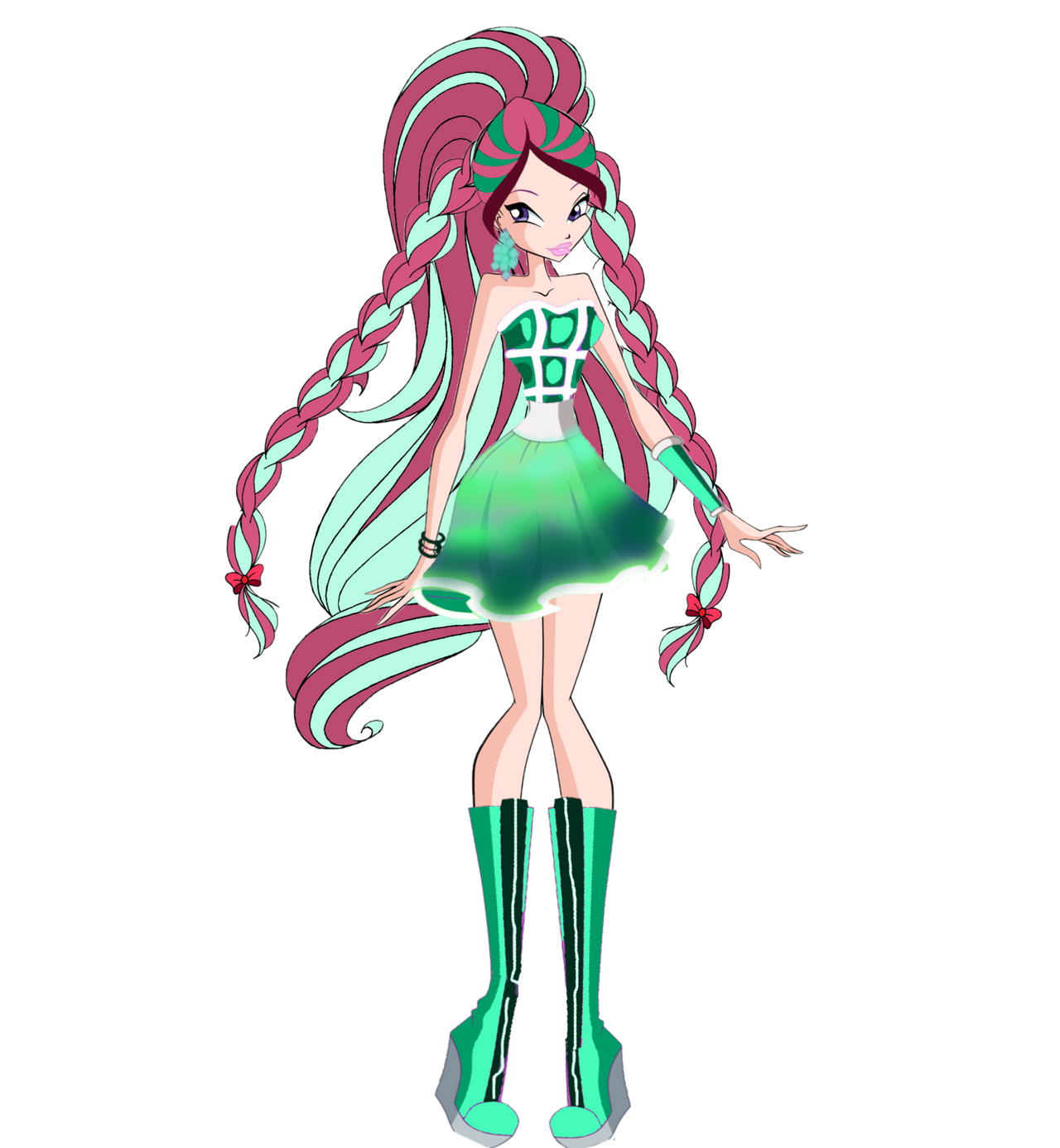 Winx Club Roxy Season 8 Dance Battle outfit by jjuniel on DeviantArt