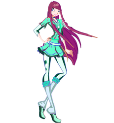 Winx Club Roxy Season 4 Travel outfit