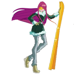 Winx Club Roxy Season 2 Skiing outfit