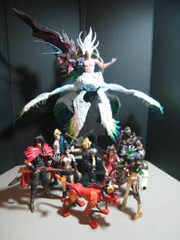 Safer Sephiroth Play Arts Cust