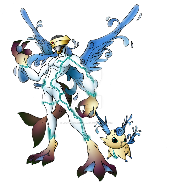 Spritemon and AquAngemon