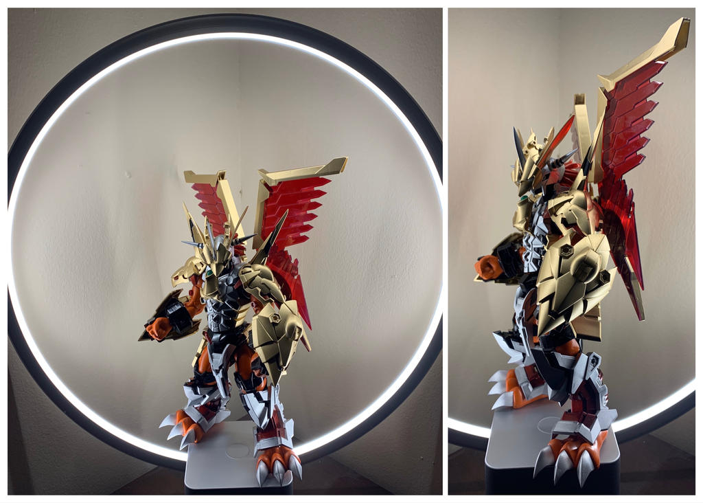 Amplified Victory Greymon (custom) by neoarchangemon on DeviantArt