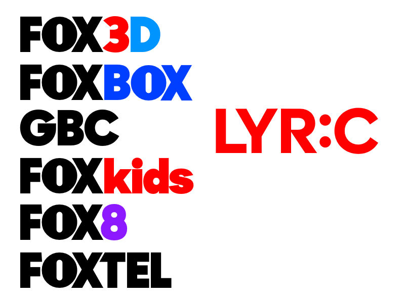 Fox logo showcase by LyricWest on DeviantArt