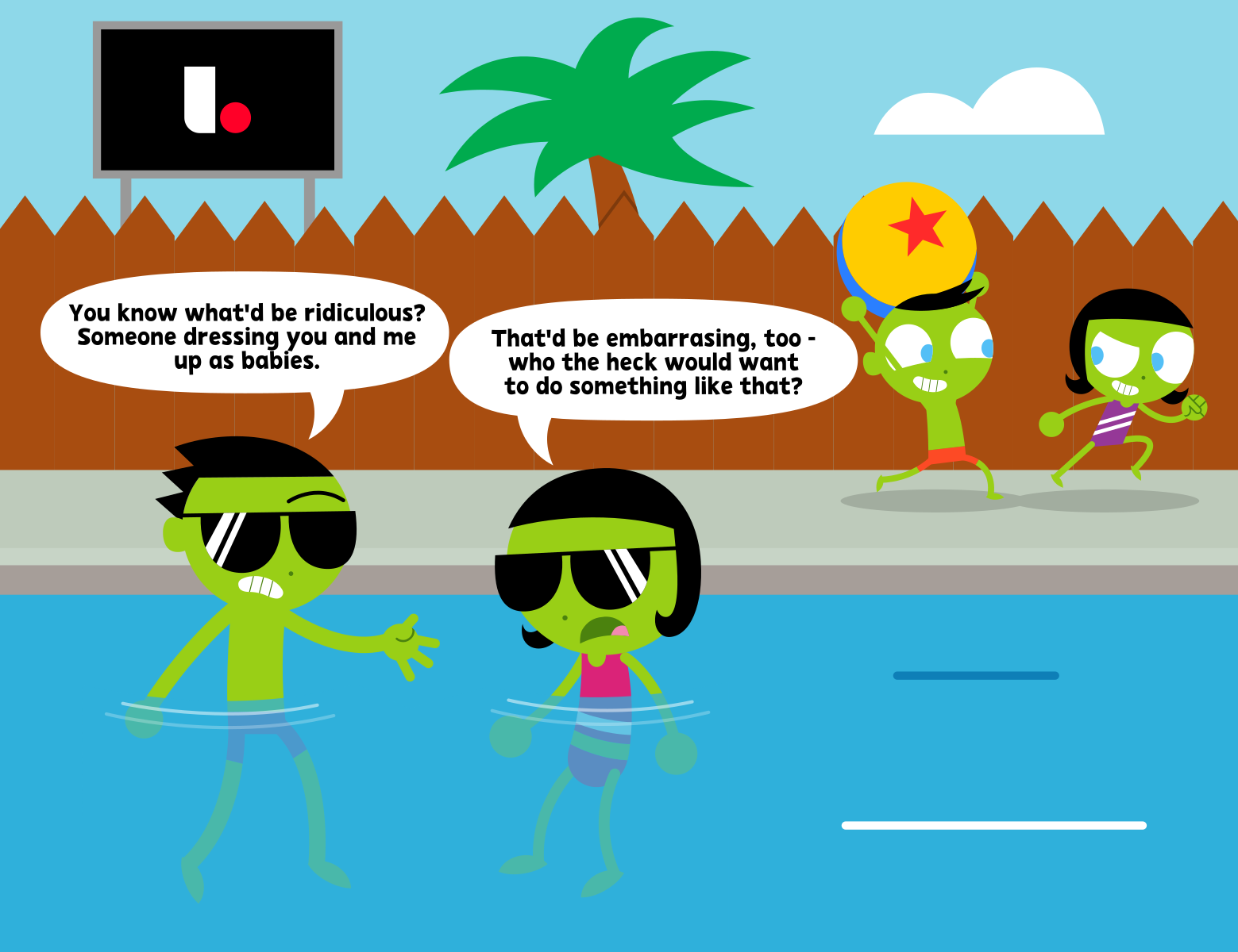 Dash And Dot Pool Chat By Lyricofficial On Deviantart Dash And Dot Pool Chat By Lyricofficial On Deviantart