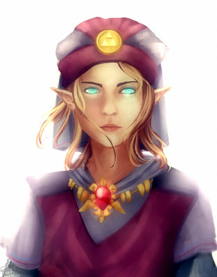 Young Princess Zelda by Scarlet-Asura-Fox