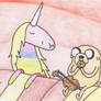 Jake and Lady Rainicorn