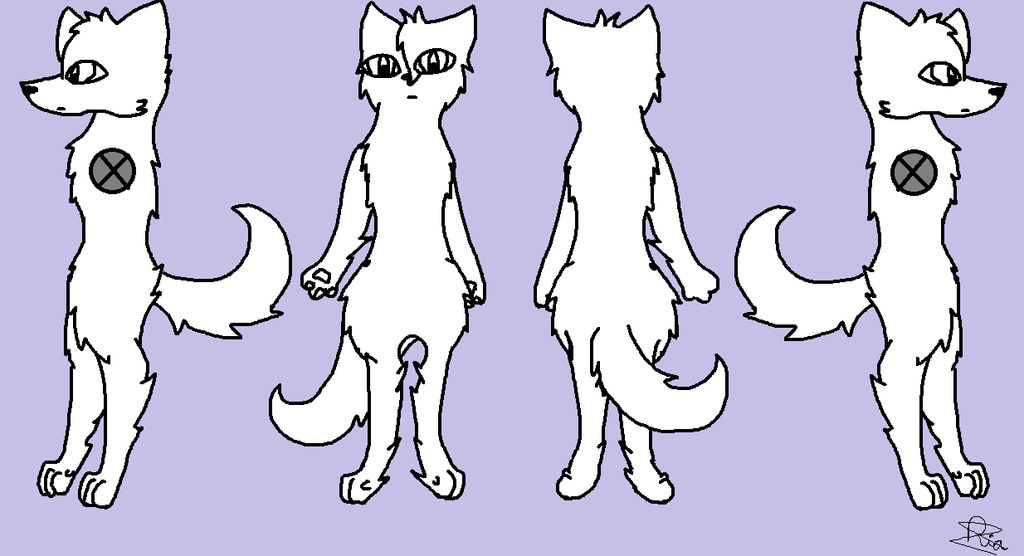 Male Wolf Fursona base by Rianna-Drawer on DeviantArt
