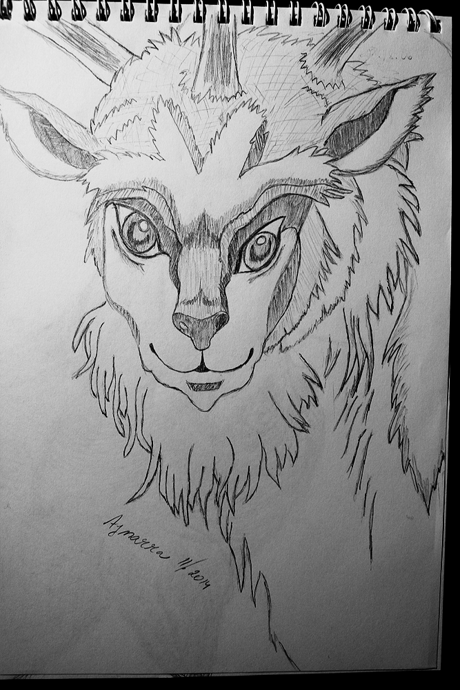 Shishigami Forest Spirit sketch II.