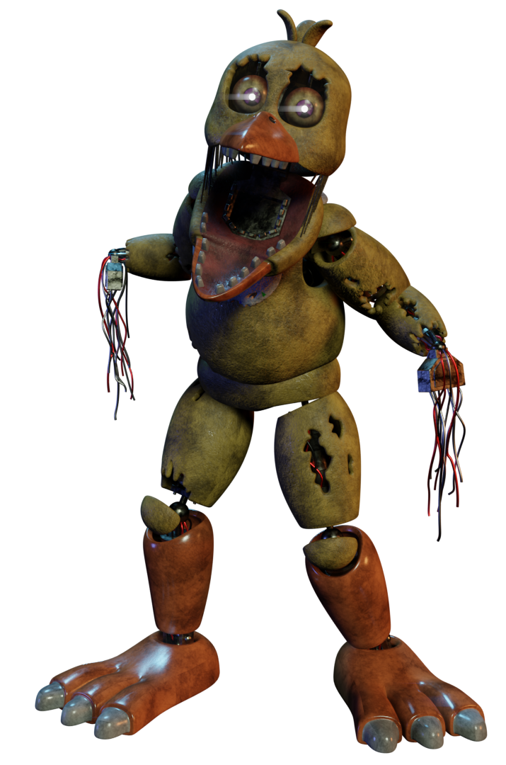 Withered Chica by VFario on DeviantArt