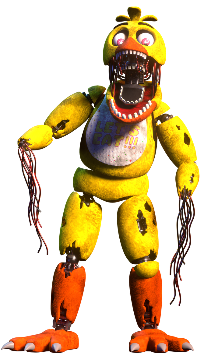 Withered Chica by MisterioArg on DeviantArt