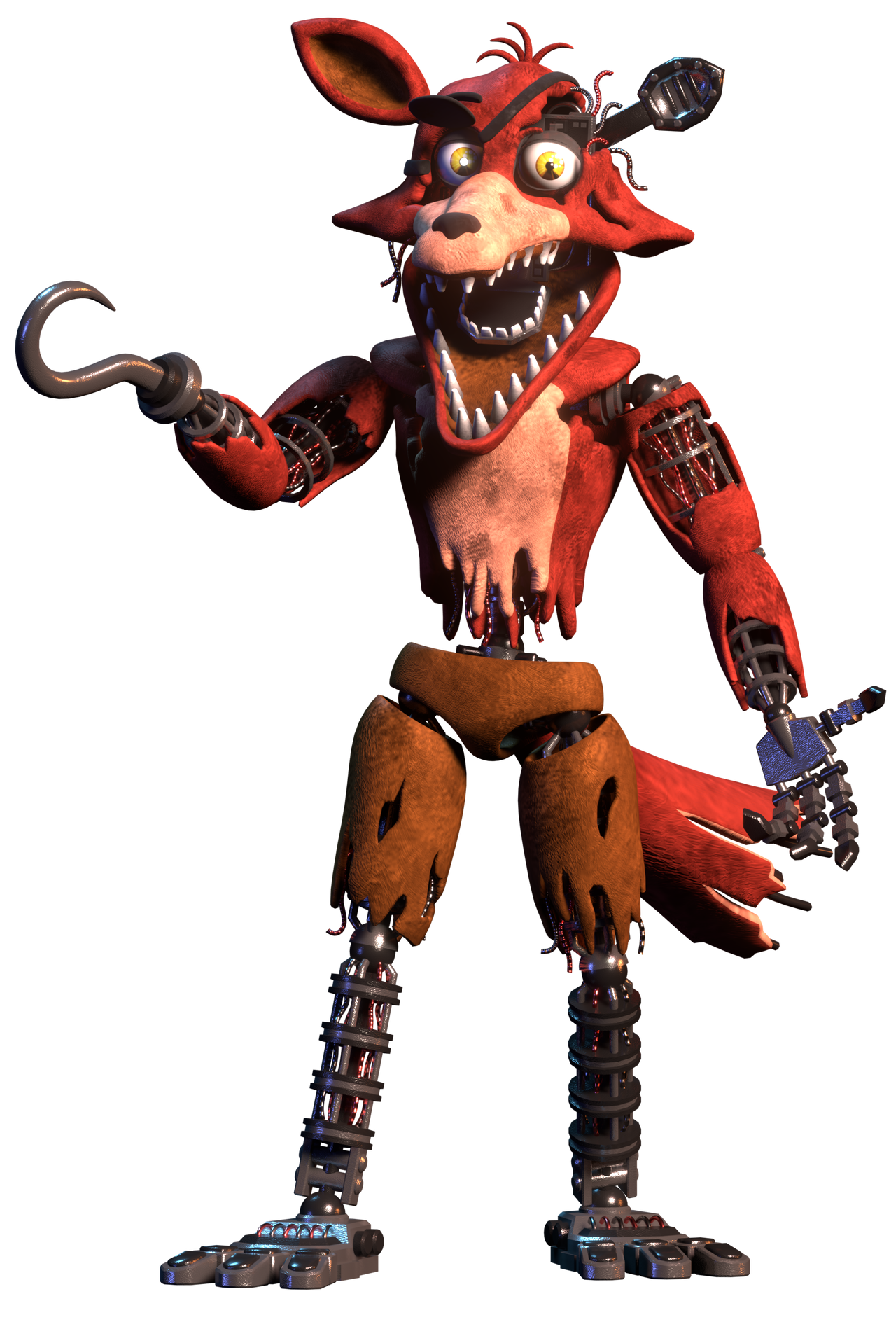 Withered Foxy! by RingsFox -- Fur Affinity [dot] net