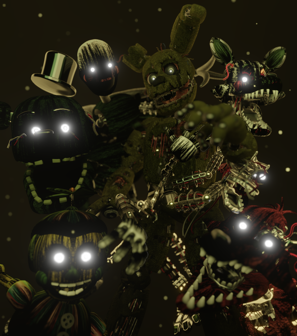 Nightmare in FNAF 3 by Verdehombre on DeviantArt