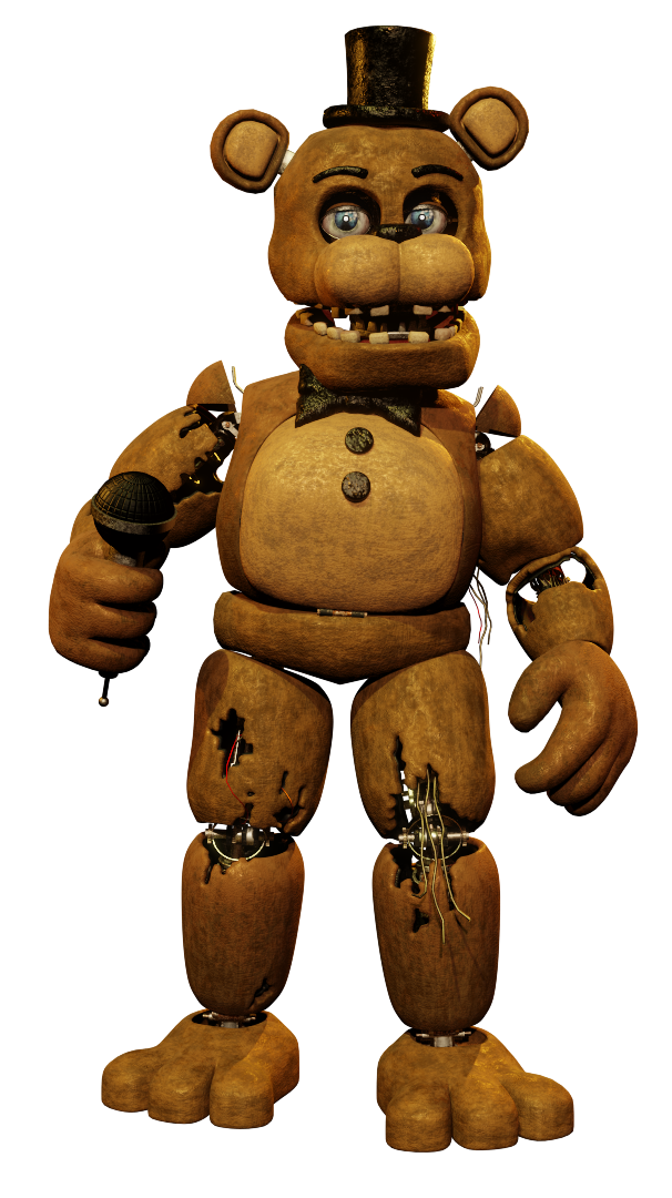 Stylized Withered Freddy by e74444444444 on DeviantArt